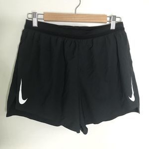 Nike AeroSwift 4" Flyvent Running Racing Shorts Mens Size Medium CJ7840-010